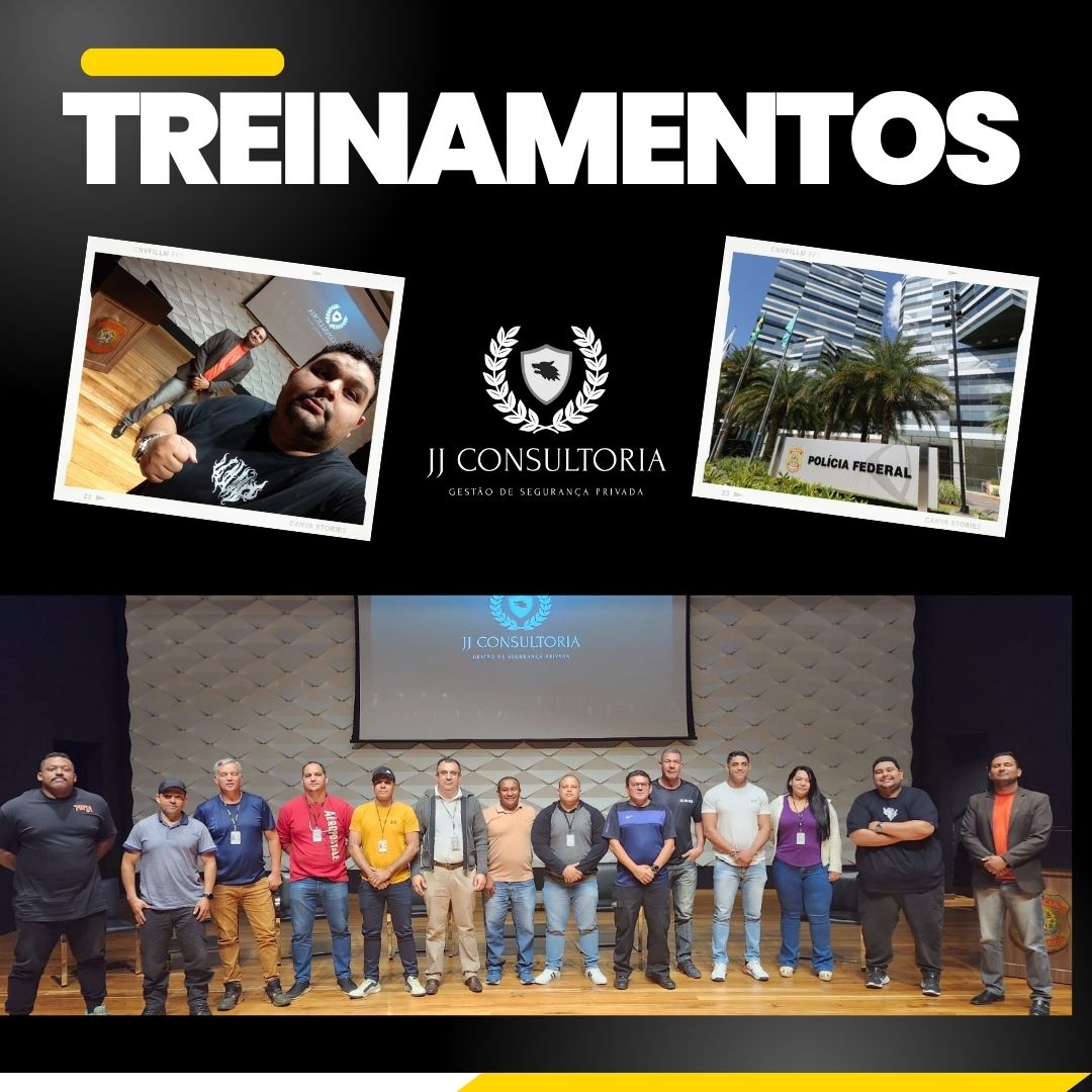 Treinamento aos vigilantes lotados no Prédio da Polícia Federal - Sede